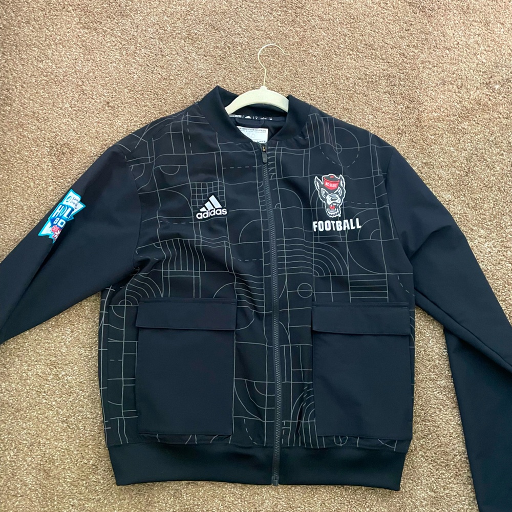 Adidas NC State Football jacket